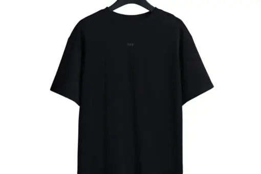 Off-White Unfinished Loose T-Shirt Black