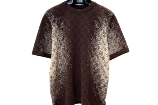 LV Monogram Jacquard Short Sleeved Crewneck