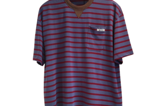 Prada Oversized Striped Cotton Jersey T Shirt