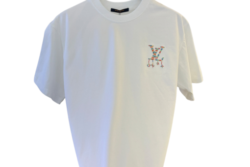 LV T-Shirt Embroidered Sweatshirt White
