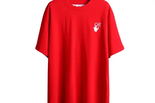 Off-White Pascal Arrow Logo Model Red