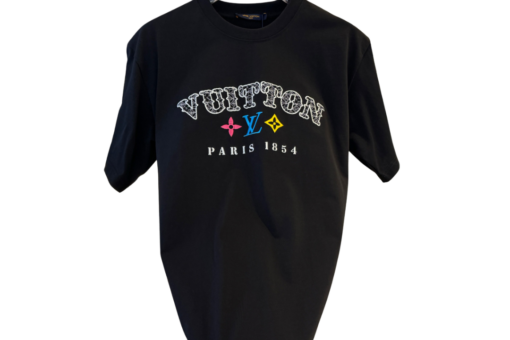 LV T-Shirt Playful Logo Tee Black
