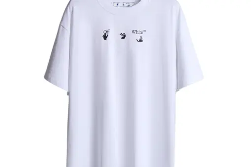 Off-White Virgil Abloh 21SS Dissolving Arrow Print T-Shirt White