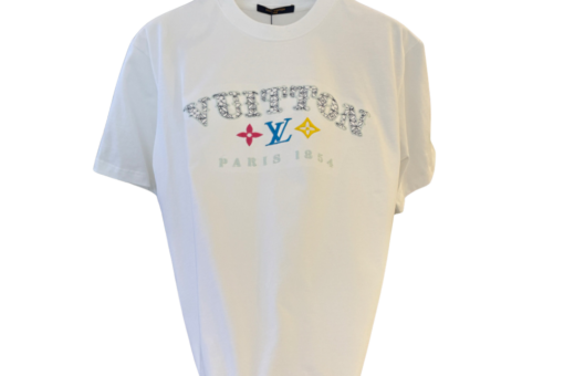 LV T-Shirt Playful Logo Tee White