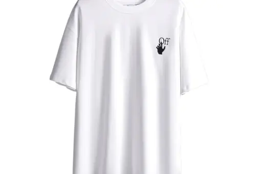 Off-White Agreement Arrows Cotton T-Shirt White
