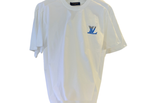 Louis Vuitton Signature Text Logo White