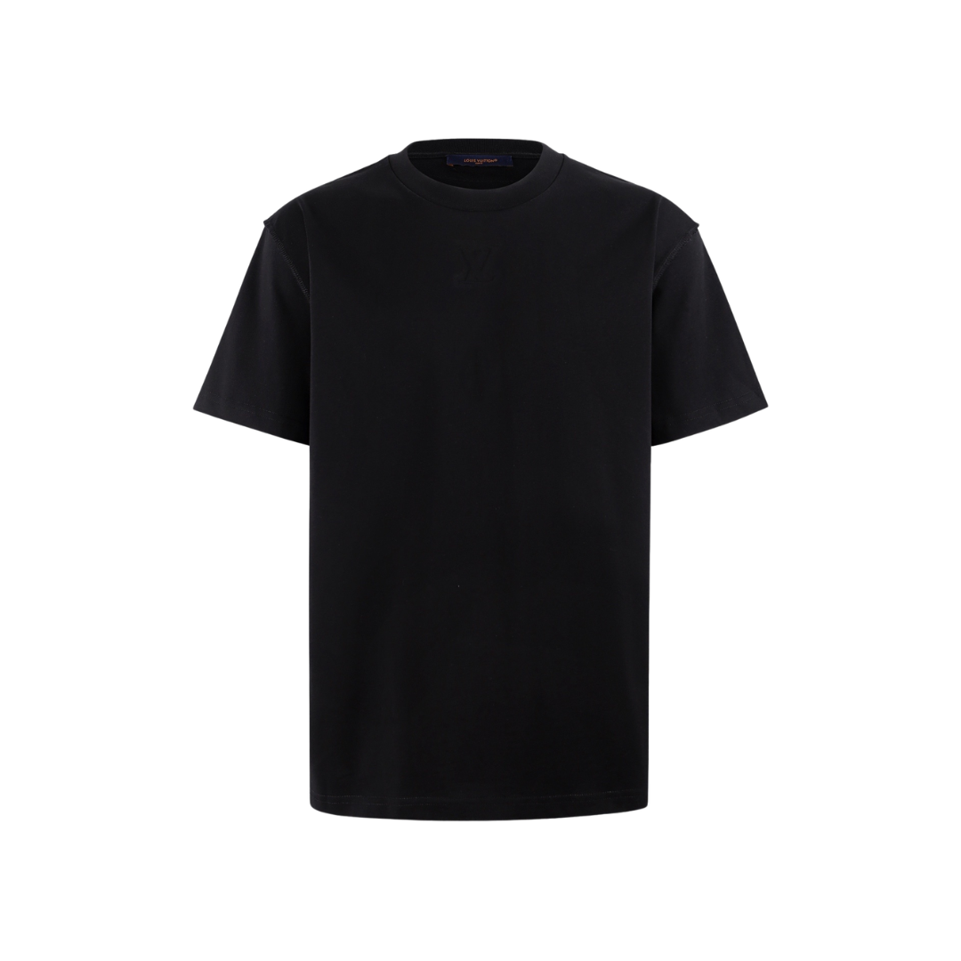 LV Crewneck T Shirt Black 2026 | Drip Kickz LV Crewneck T Shirt Black