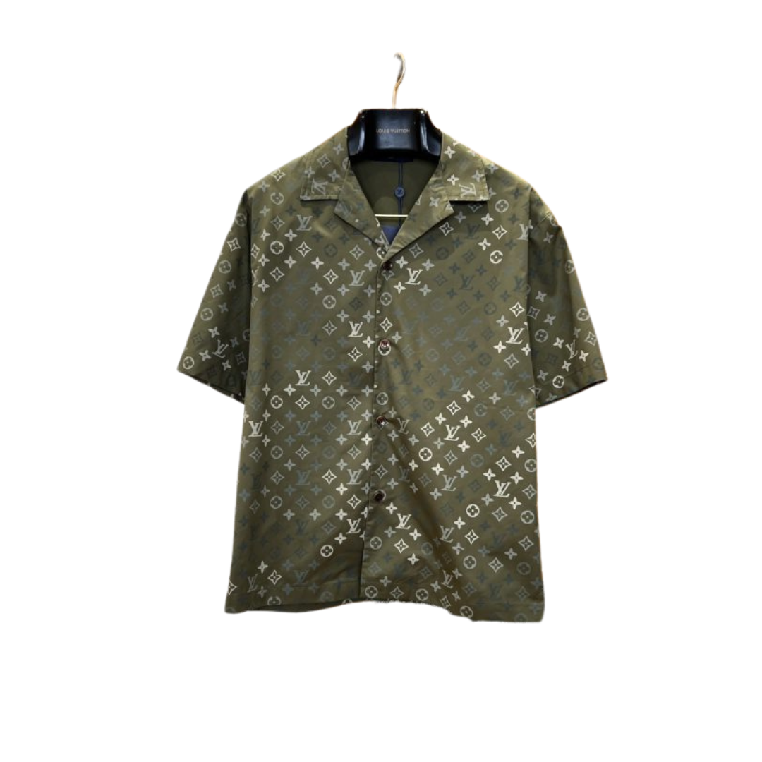 LV Men’s Monogram Surplus Workwear Overshirt Khaki Green 2026 | Drip Kickz LV Men’s Monogram Surplus Workwear Overshirt Khaki Green