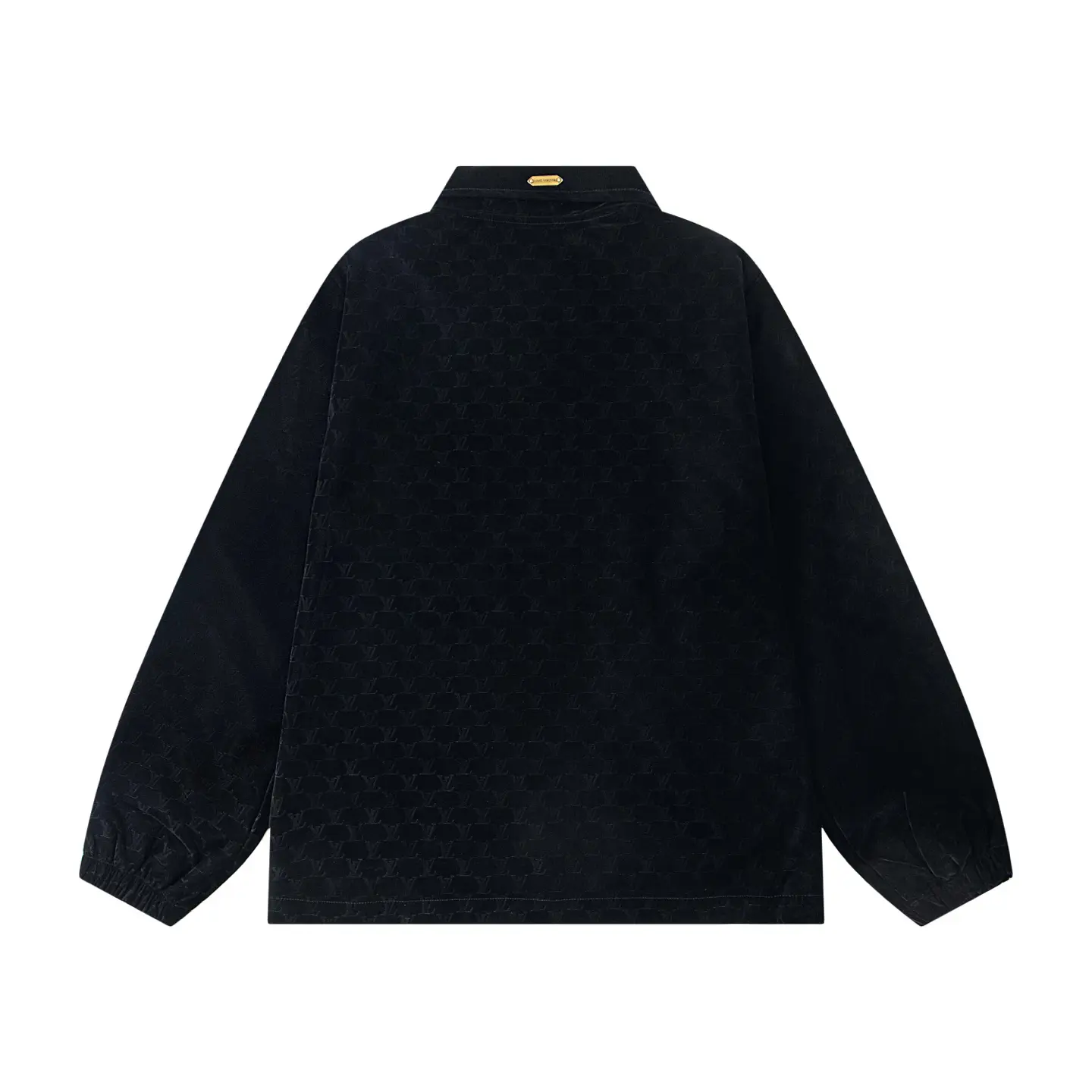LV Cotton Blend Blouson Jacket Black 2026 | Drip Kickz LV Cotton Blend Blouson Jacket Black - Image 2