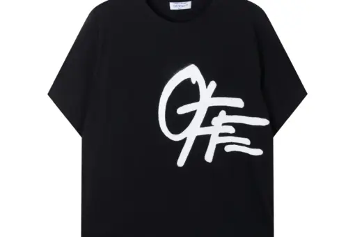 Off-White Spray Logo Skate T-Shirt Black