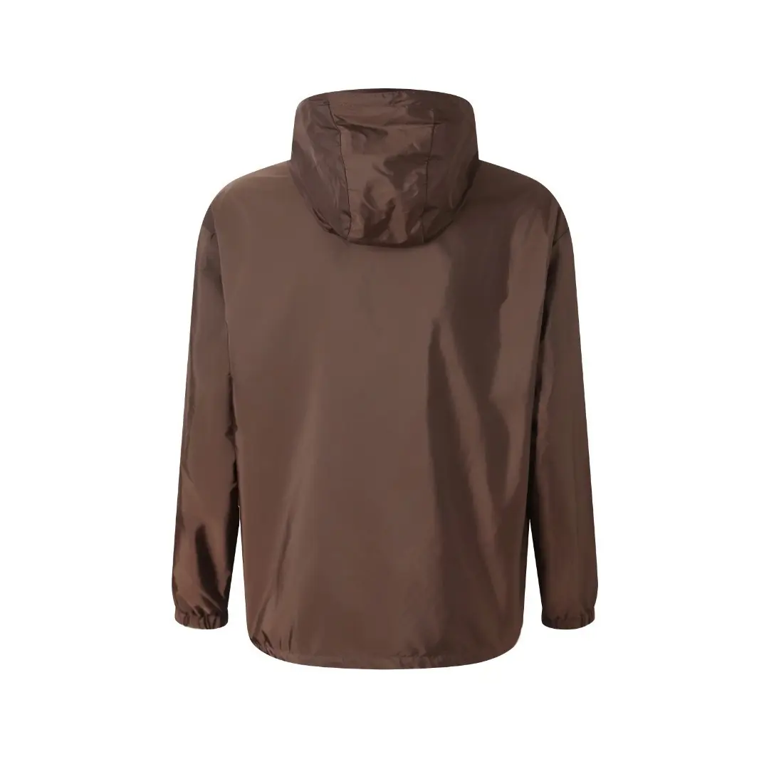 Prada Men’s Brown Reversible Hooded Re-Nylon Jacket 2026 | Drip Kickz Prada Men’s Brown Reversible Hooded Re-Nylon Jacket - Image 2