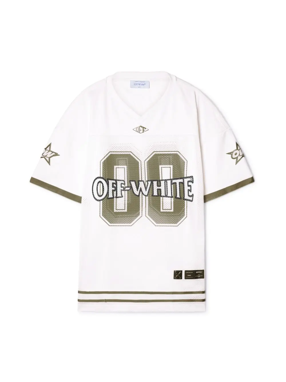 Off-White white zero-zero football shirt 2026 | Drip Kickz Off-White white zero-zero football shirt