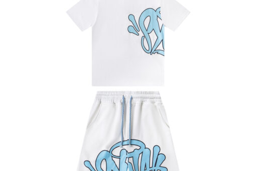 Syna World Red Streetwear Shorts White