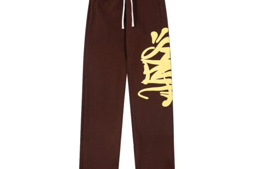 Syna World Pants Distinct Graphic Print Brown