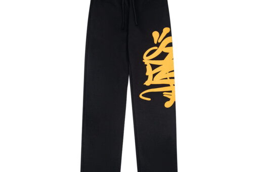 Syna World Pants Distinct Graphic Print Black