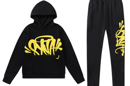 Syna World Hoodie And Matching Joggers Black
