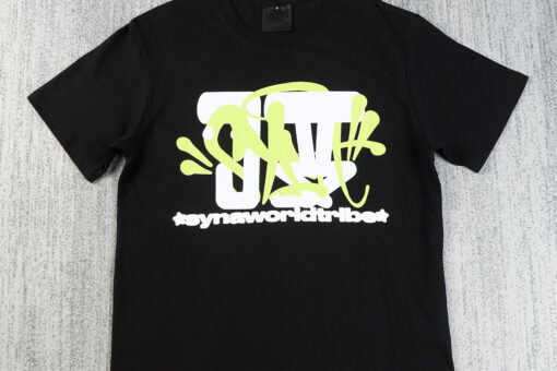 Syna World T Shirt Judah Tribe Glow In The Dark Black