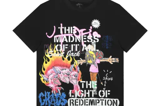 Travis Scott Utopia x Saint Michael 3A Tee