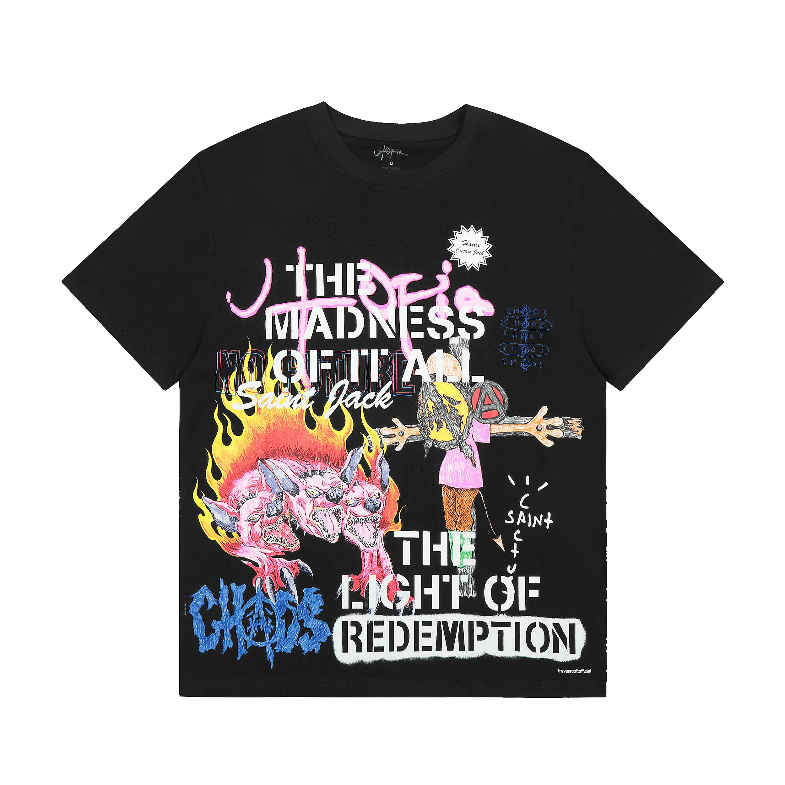 Travis Scott Utopia x Saint Michael 3A Tee 2026 | Drip Kickz Travis Scott Utopia x Saint Michael 3A Tee