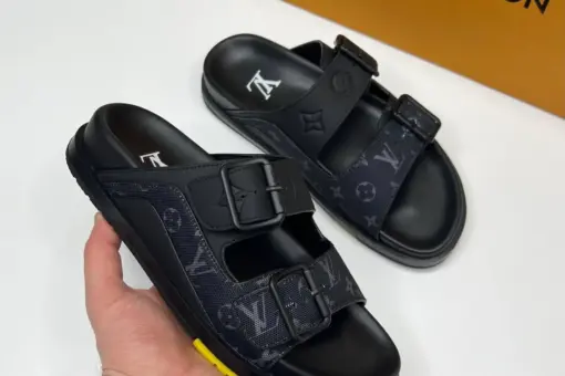 LV Mules Black
