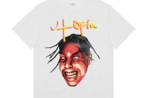 Travis Scott Utopia II T-shirt Utopia Graphic White