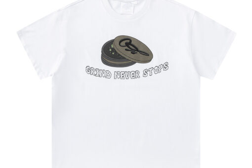 Syna World GRIND NEVER STOPS T Shirt White