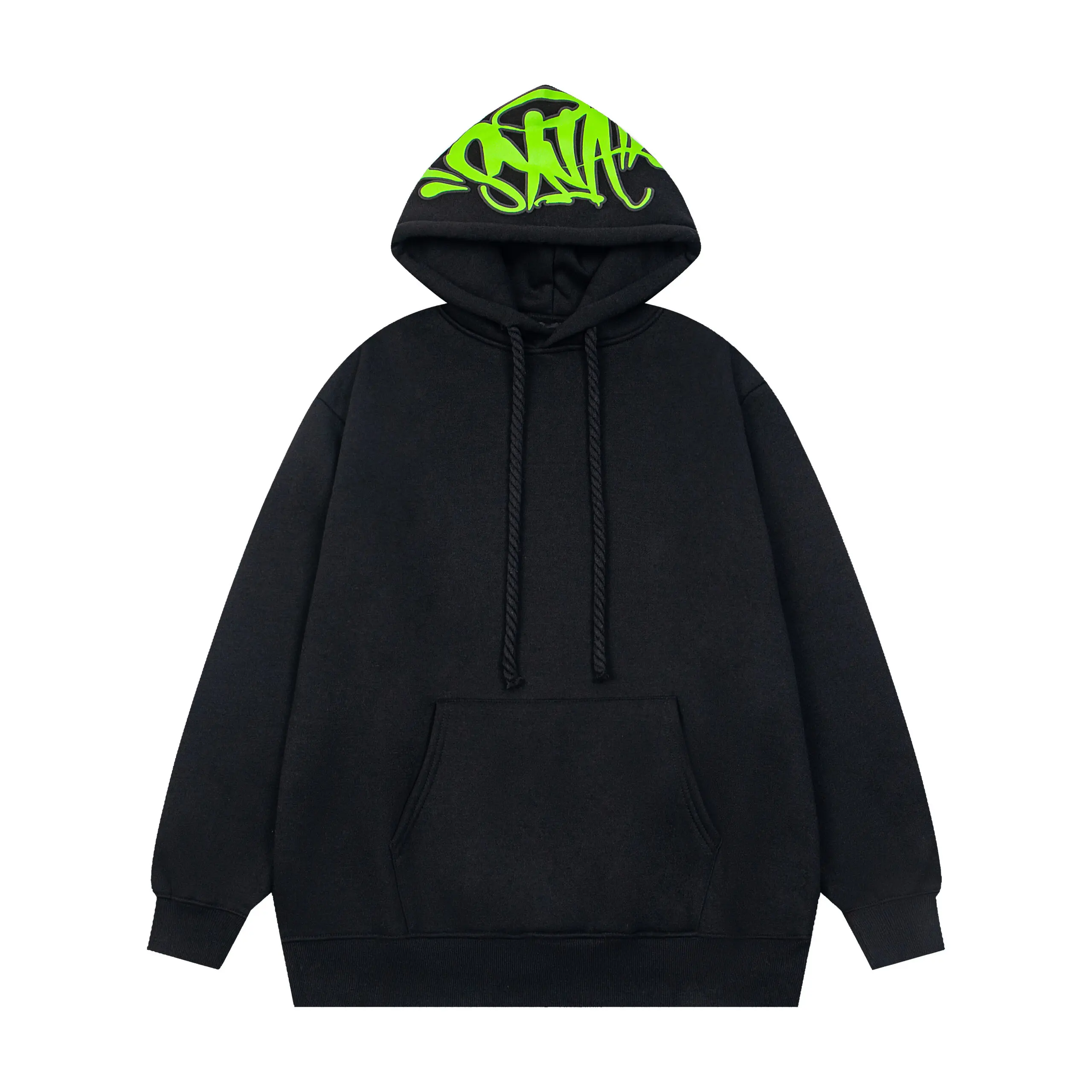 Syna World Hoodie Black & Green 2026 | Drip Kickz Syna World Hoodie Black & Green