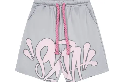 Syna World Grey Pink Shorts Sage Colorway