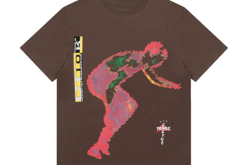 Travis Scott Cactus Trails Digital T-Shirt Brown