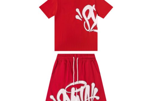 Syna World Red Streetwear Shorts