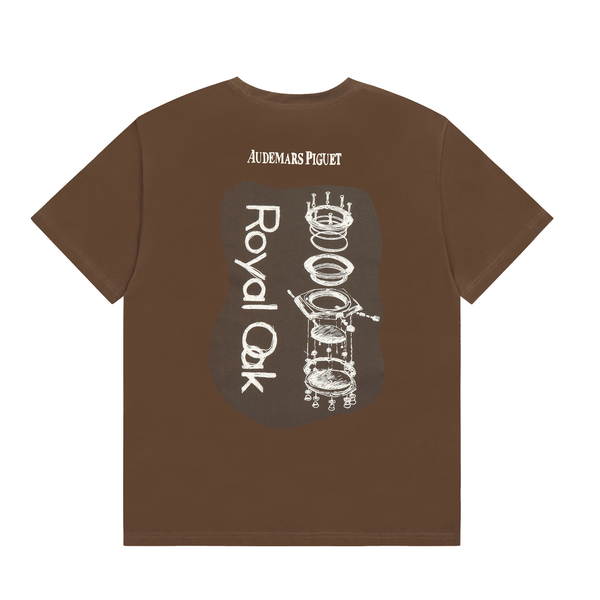 Travis Scott Audemars Piguet Classic Tee Brown 2026 | Drip Kickz Travis Scott Audemars Piguet Classic Tee Brown - Image 2