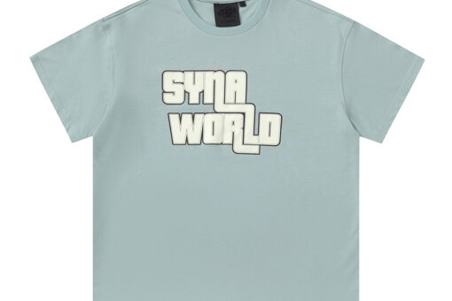 Syna World GTA Logo Tee T Shirt Grey