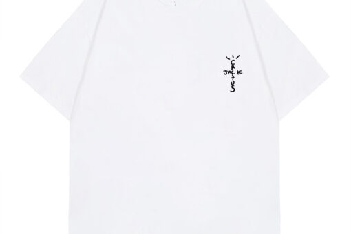 Travis Scott Cactus Jack Record T Shirt White
