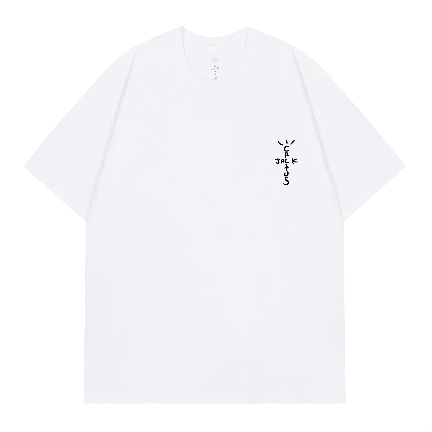 Travis Scott Cactus Jack Record T Shirt White 2026 | Drip Kickz Travis Scott Cactus Jack Record T Shirt White
