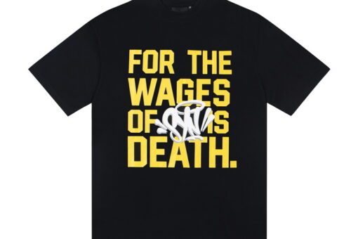 Syna World Wages Tee Black Central Graphic