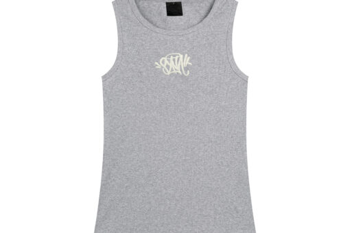 Syna World BLACK SUN Fine Rib Tank Top Grey
