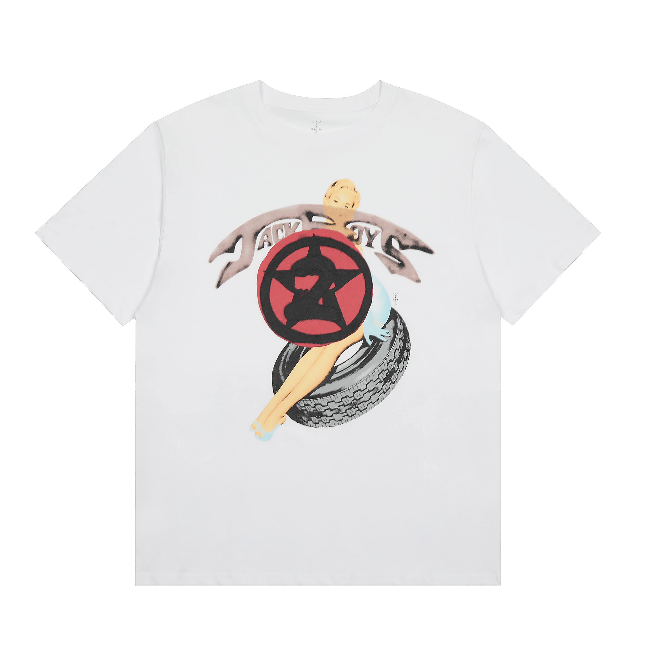 Travis Scott Cactus Jack Jackboys T-Shirt White 2026 | Drip Kickz Travis Scott Cactus Jack Jackboys T-Shirt White - Image 2