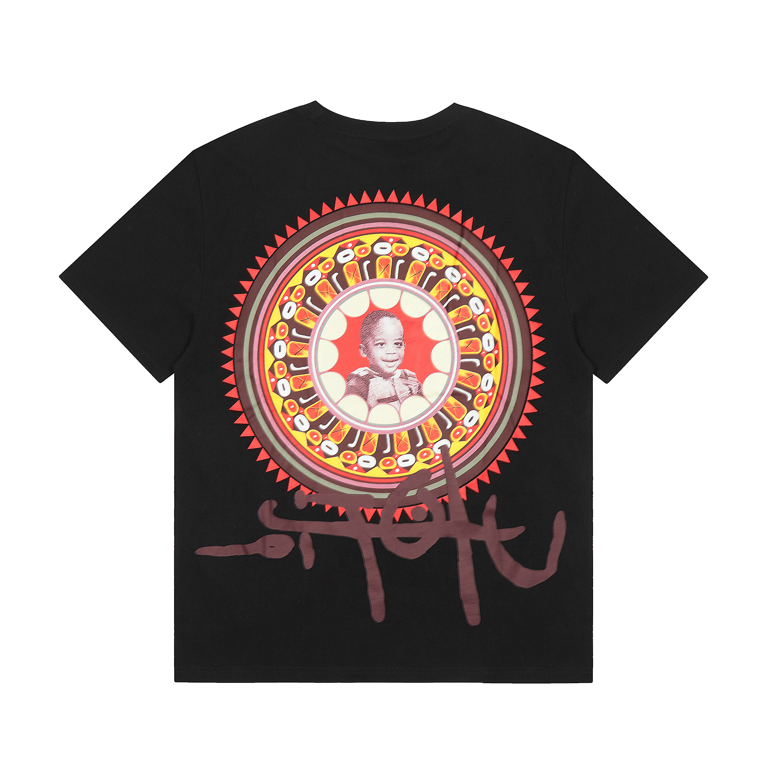 Travis Scott x KAWS Utopia II Tee Black 2026 | Drip Kickz Travis Scott x KAWS Utopia II Tee Black - Image 2