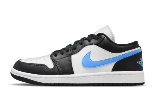 Air Jordan 1 Low Black University Blue