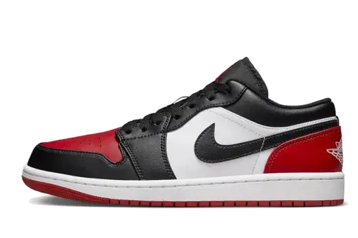 Air Jordan 1 Low Bred Toe 2.0