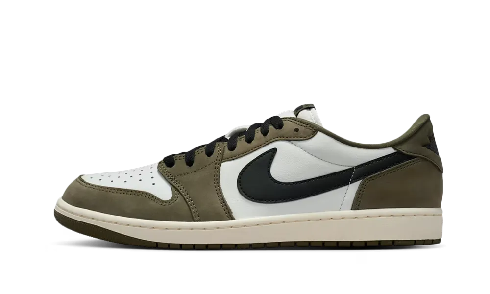 Air Jordan 1 Low OG Medium Olive 2026 | Drip Kickz Air Jordan 1 Low OG Medium Olive