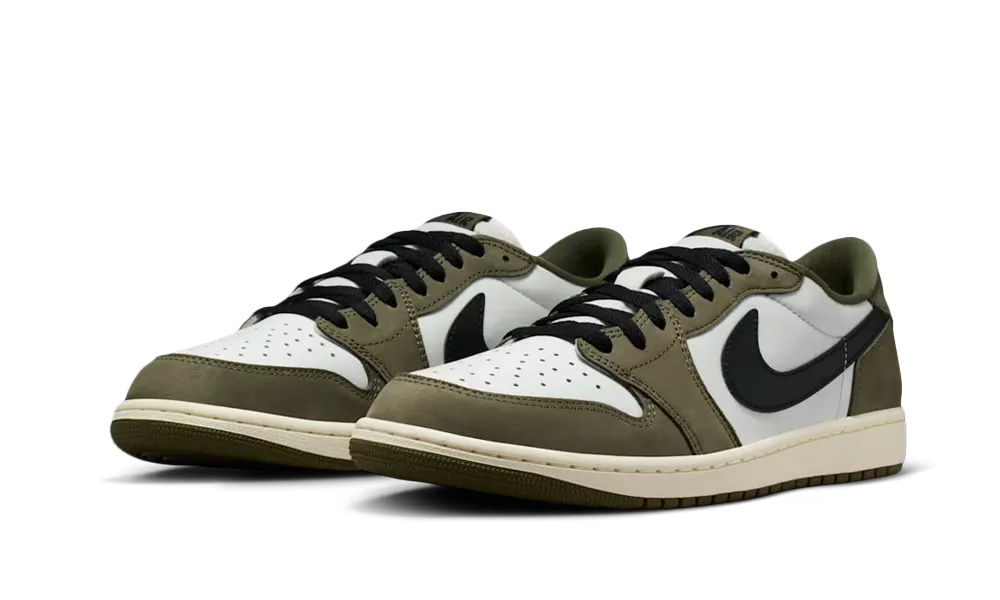 Air Jordan 1 Low OG Medium Olive 2026 | Drip Kickz Air Jordan 1 Low OG Medium Olive - Image 2