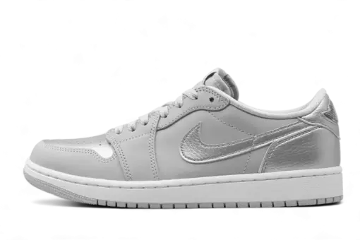 Air Jordan 1 Low OG Metallic Silver