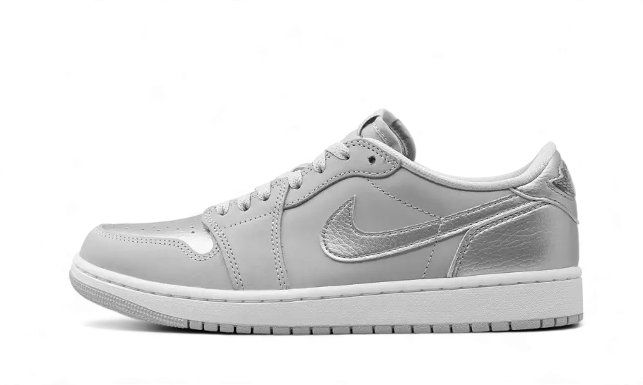 Air Jordan 1 Low OG Metallic Silver 2026 | Drip Kickz Air Jordan 1 Low OG Metallic Silver