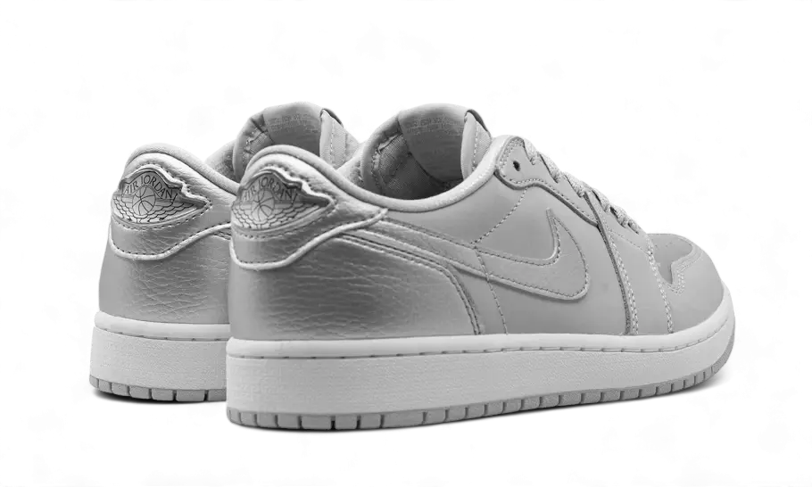 Air Jordan 1 Low OG Metallic Silver 2026 | Drip Kickz Air Jordan 1 Low OG Metallic Silver - Image 3