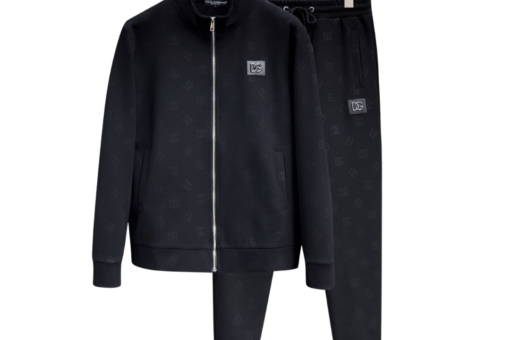 Dolce & Gabbana Monogram Black Tracksuit