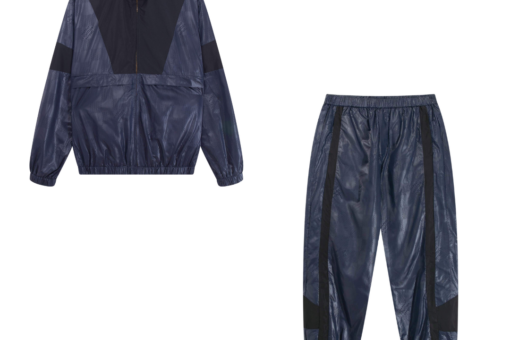 LV Monogram Windbreaker Tracksuit Navy/Black