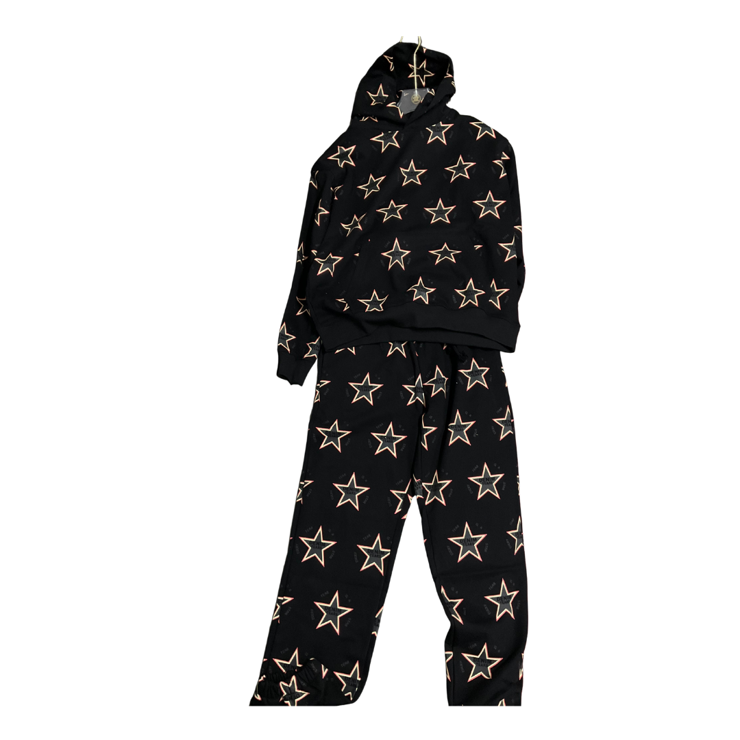 Dolce & Gabbana Star Print Cotton Black Tracksuit 2026 | Drip Kickz Dolce & Gabbana Star Print Cotton Black Tracksuit