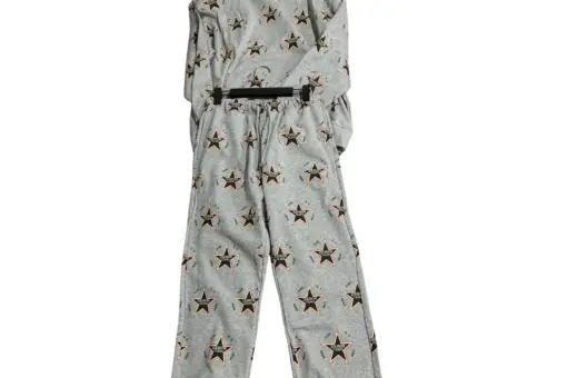 Dolce & Gabbana Star Print Cotton Grey Tracksuit