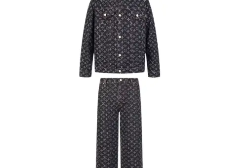 LV Monogram Jacquard Denim Tracksuit